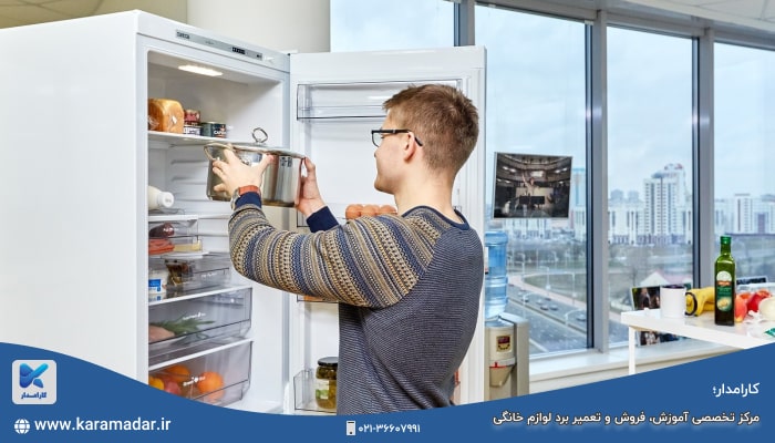 پر بودن بیش از حد یخچال سامسونگ